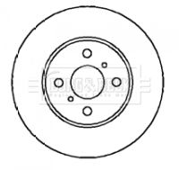 BBD5066 BORG & BECK Тормозной диск