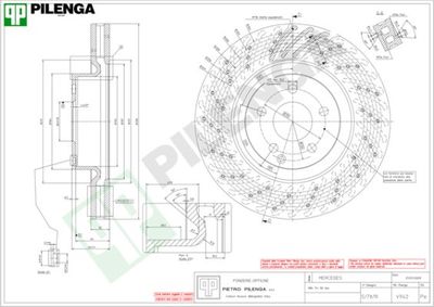 V942 PILENGA Тормозной диск