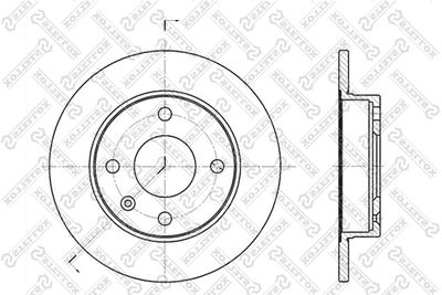 60202526SX STELLOX Тормозной диск