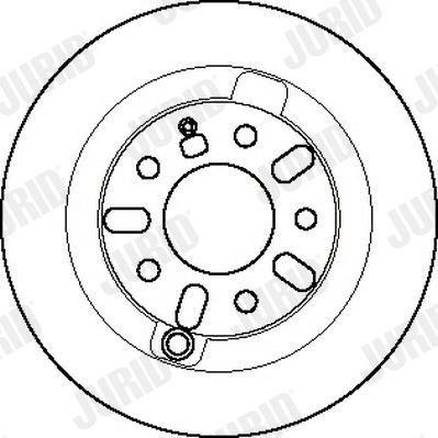 562113J JURID Тормозной диск