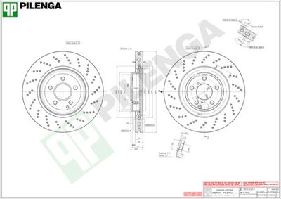 V1013 PILENGA Тормозной диск