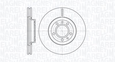 361302040274 MAGNETI MARELLI Тормозной диск