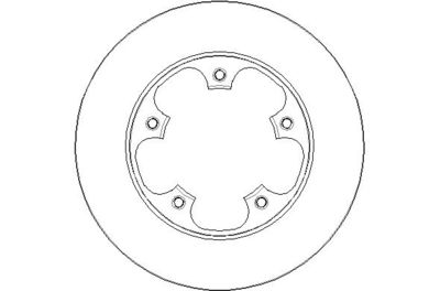 NBD1847 NATIONAL Тормозной диск