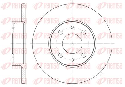 611001 REMSA Тормозной диск