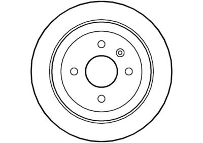 NBD983 NATIONAL Тормозной диск