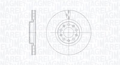 361302040671 MAGNETI MARELLI Тормозной диск