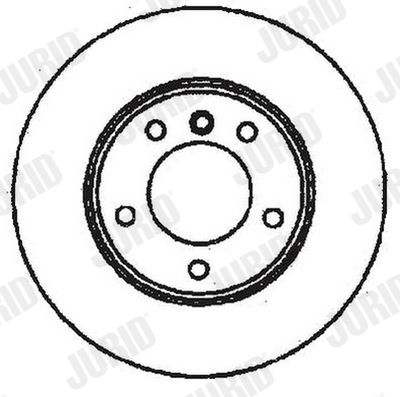 561551J JURID Тормозной диск