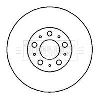 BBD4179 BORG & BECK Тормозной диск