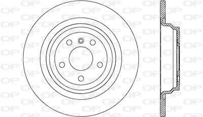 BDR269810 OPEN PARTS Тормозной диск