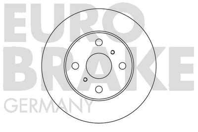 5815204535 EUROBRAKE Тормозной диск