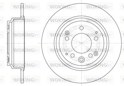 D692200 WOKING Тормозной диск
