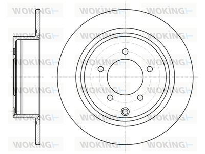 D6155400 WOKING Тормозной диск
