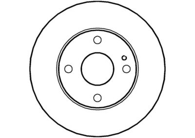 NBD522 NATIONAL Тормозной диск