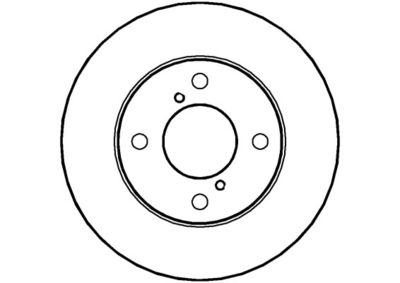 NBD1374 NATIONAL Тормозной диск