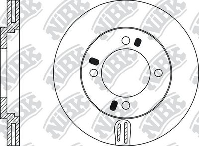 RN1007 NiBK Тормозной диск