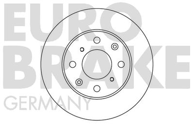 5815202606 EUROBRAKE Тормозной диск