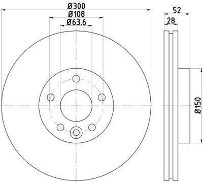 PCD18622 DON Тормозной диск