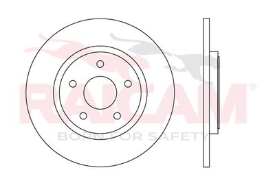 RD01620 RAICAM Тормозной диск