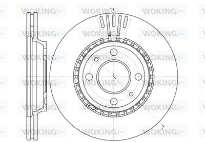 D629910 WOKING Тормозной диск