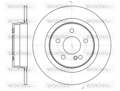 D6107000 WOKING Тормозной диск