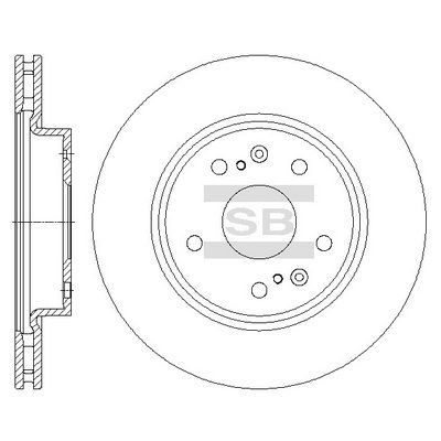 SD4810 Hi-Q Тормозной диск