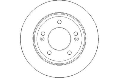 NBD1671 NATIONAL Тормозной диск