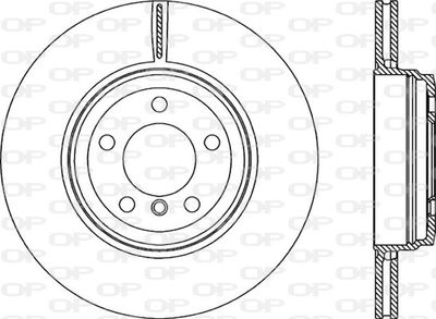 BDR222220 OPEN PARTS Тормозной диск