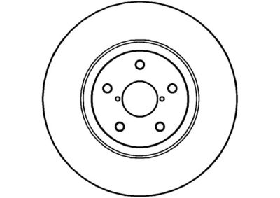 NBD1404 NATIONAL Тормозной диск