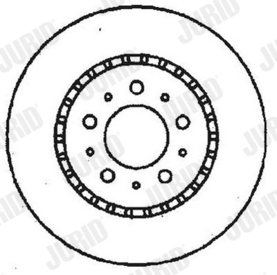 561470JC JURID Тормозной диск