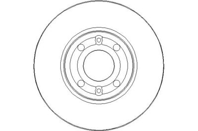 NBD1714 NATIONAL Тормозной диск
