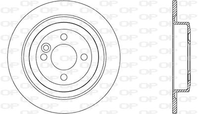 BDR261310 OPEN PARTS Тормозной диск