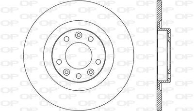 BDA274110 OPEN PARTS Тормозной диск