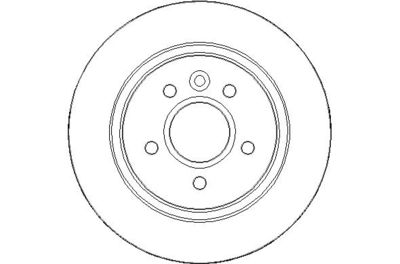 NBD2011 NATIONAL Тормозной диск