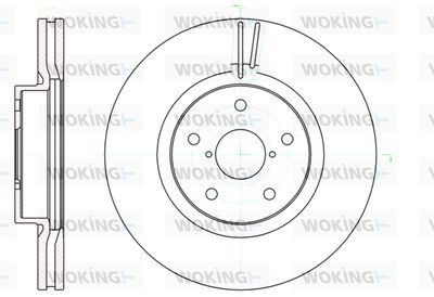 D6104110 WOKING Тормозной диск