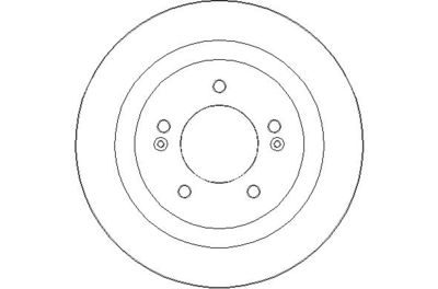 NBD1787 NATIONAL Тормозной диск