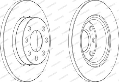 WGR11291 WAGNER Тормозной диск