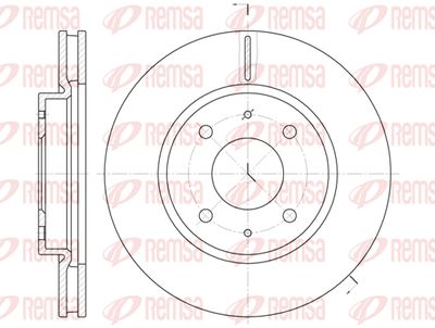 689010 REMSA Тормозной диск