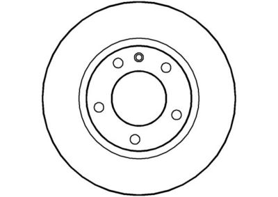 NBD066 NATIONAL Тормозной диск