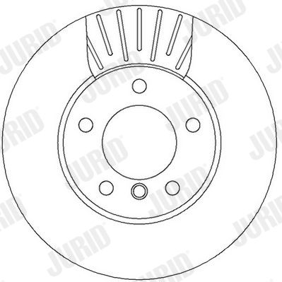 562317J JURID Тормозной диск
