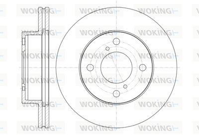 D6137110 WOKING Тормозной диск