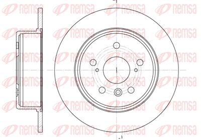 6112800 REMSA Тормозной диск