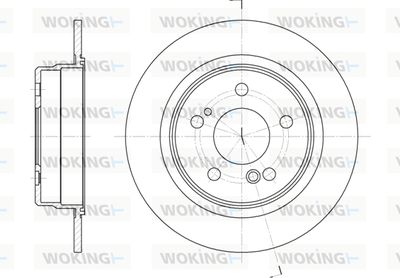 D627100 WOKING Тормозной диск