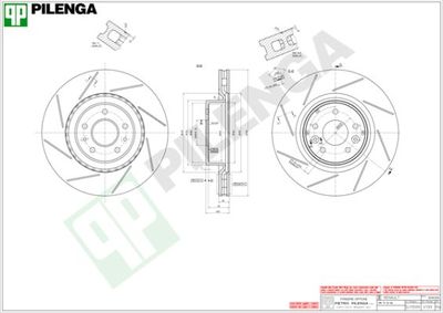 V139 PILENGA Тормозной диск