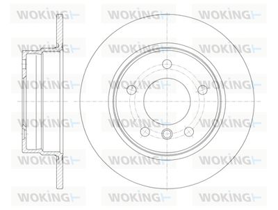 D6101300 WOKING Тормозной диск