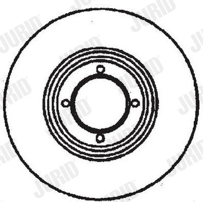 561509J JURID Тормозной диск