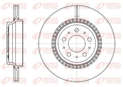677710 REMSA Тормозной диск