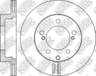 RN1975 NiBK Тормозной диск