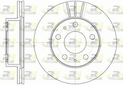 650410 ROADHOUSE Тормозной диск