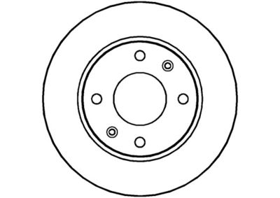 NBD1190 NATIONAL Тормозной диск