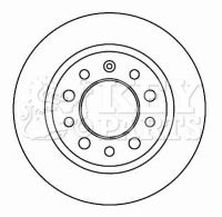 KBD4625 KEY PARTS Тормозной диск